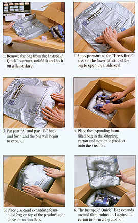 Instapak Foam Packaging